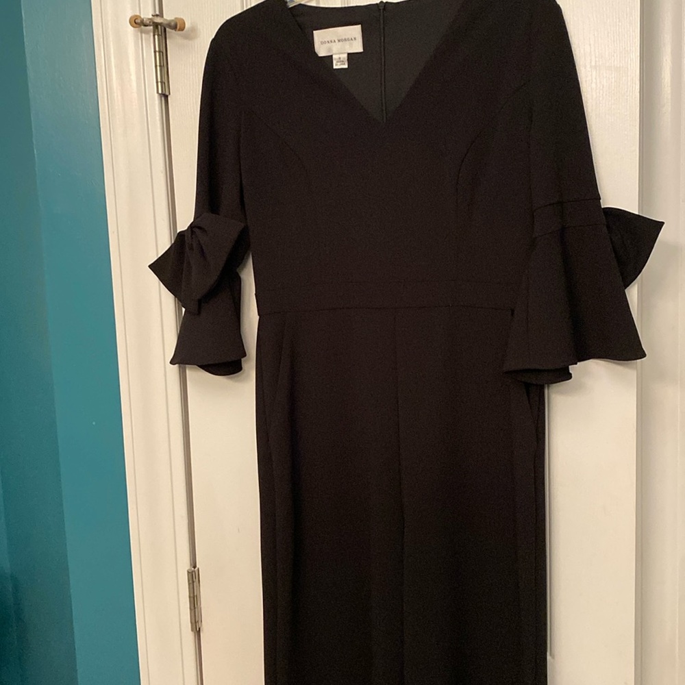 Donna Morgan formal bell sleeve jumpsuit